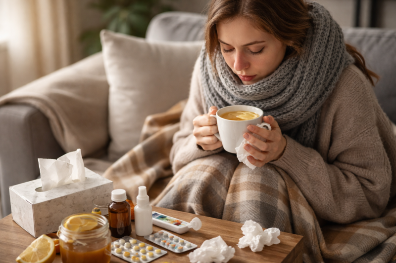 Осень и зима без сюрпризов: как подготовить организм, дом и аптечку к сезону простуд