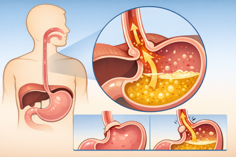 Рефлюкс: профилактика, симптомы и современные подходы к лечению