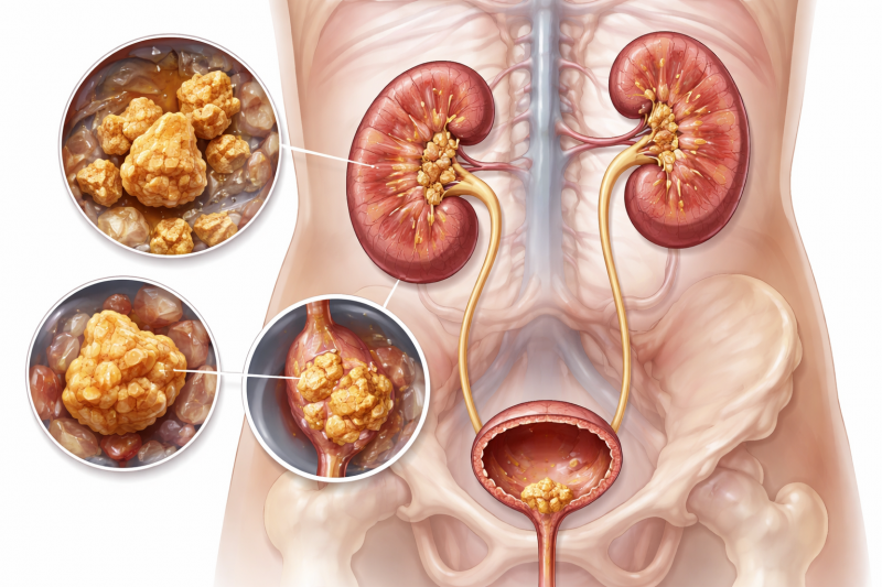 Как вывести уратные камни без лекарств