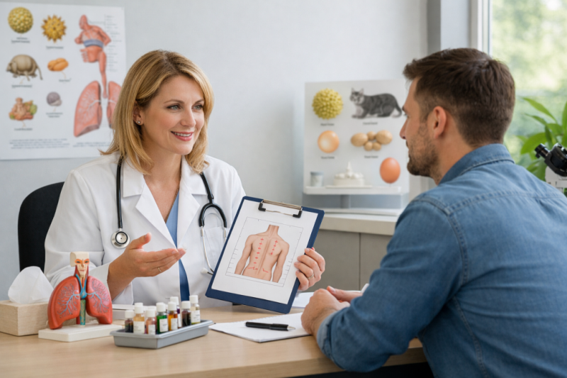 Обследование на аллергию: диагностика, лечение, осложнения