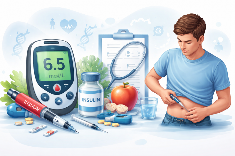 Инсулинозависимый сахарный диабет: инсулин, симптомы и современные подходы к лечению