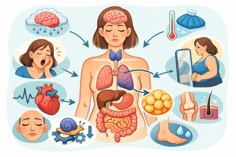 Гипотиреоз: последствия и осложнения для организма