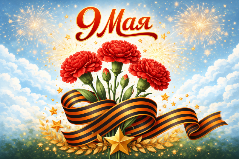 Поздравляем с 9 Мая!