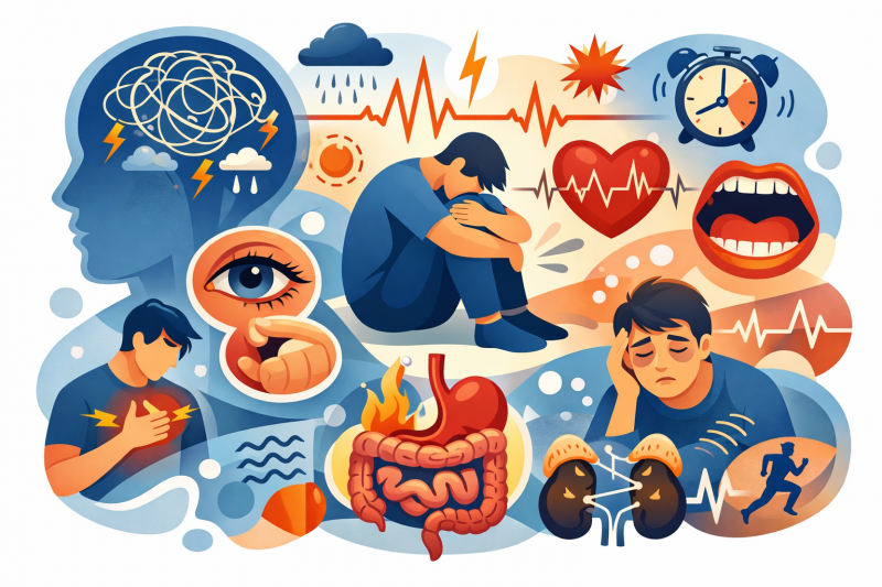 Невроз: симптомы, причины, лечение и основные типы расстройств