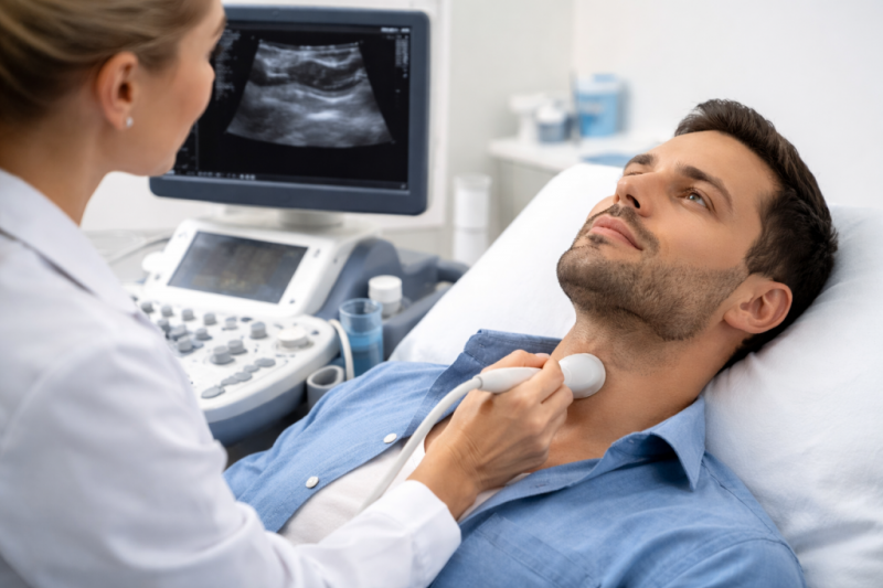 УЗИ щитовидной железы: когда делать, что считается нормой, что означают узлы и кисты