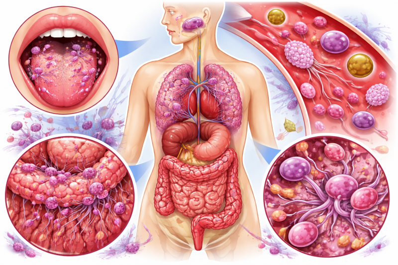 Кандидоз: симптомы, причины и современные подходы к лечению