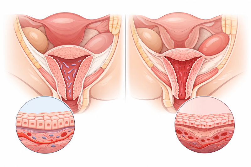 Атрофия влагалища: симптомы, причины, лечение и домашние меры поддержки
