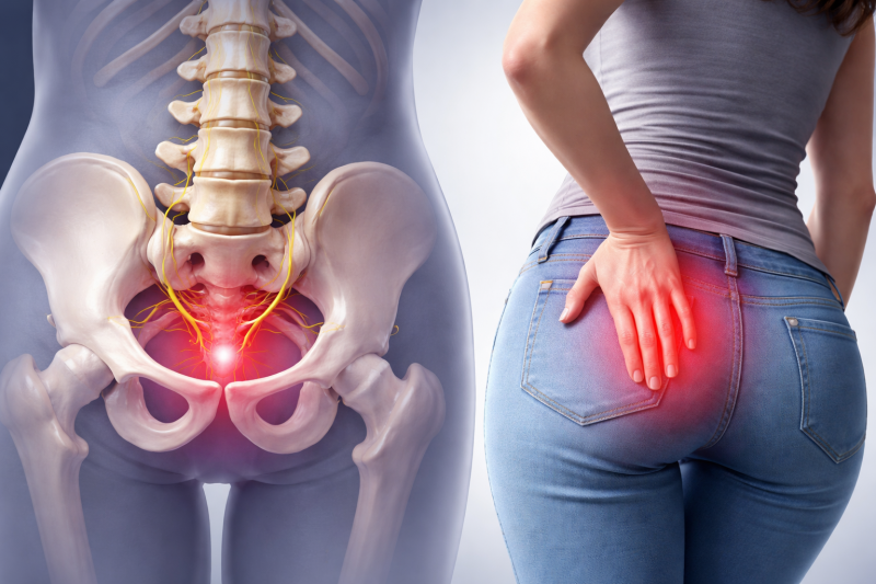 Кокцигодиния: почему возникает боль в области копчика и как с ней справиться