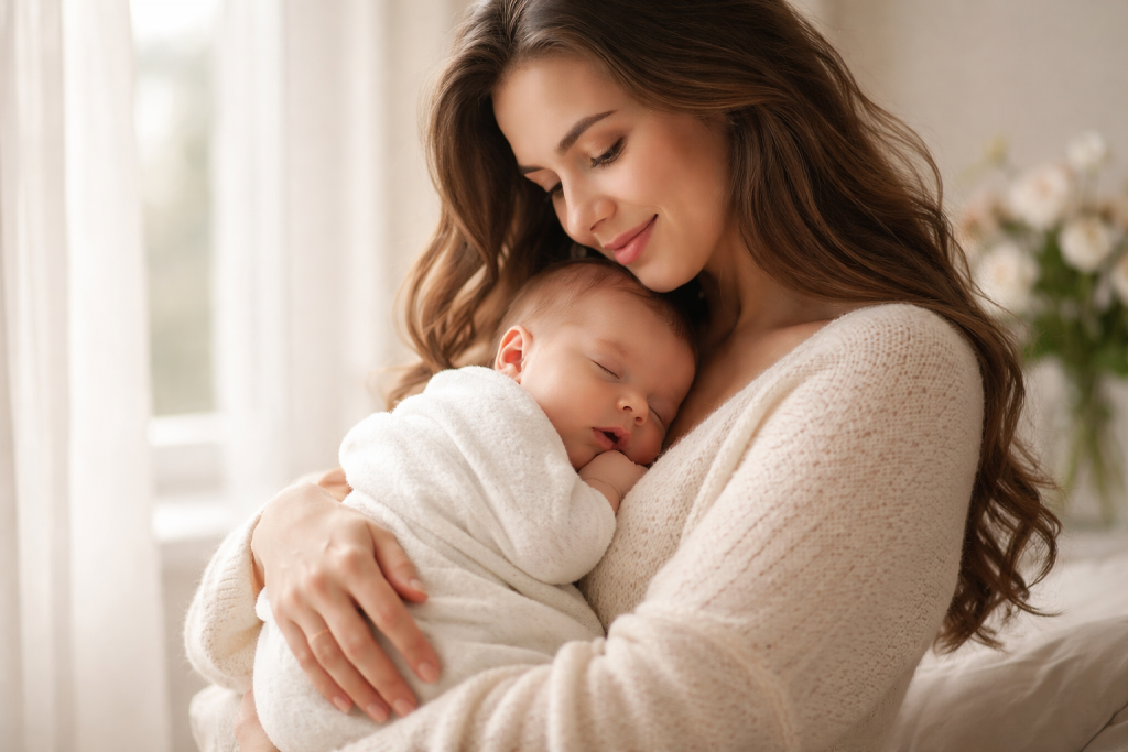 мама с младенцем ребенком.png