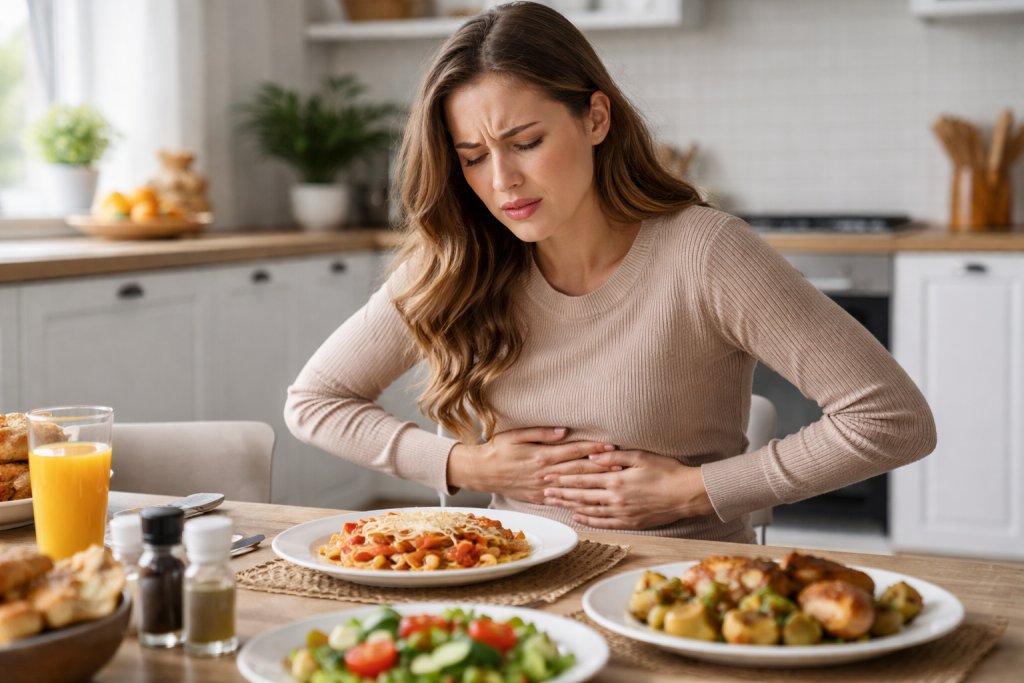 боль в животе