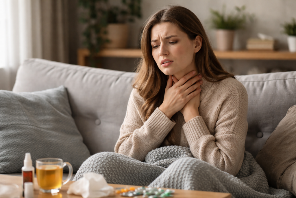 боль в горле