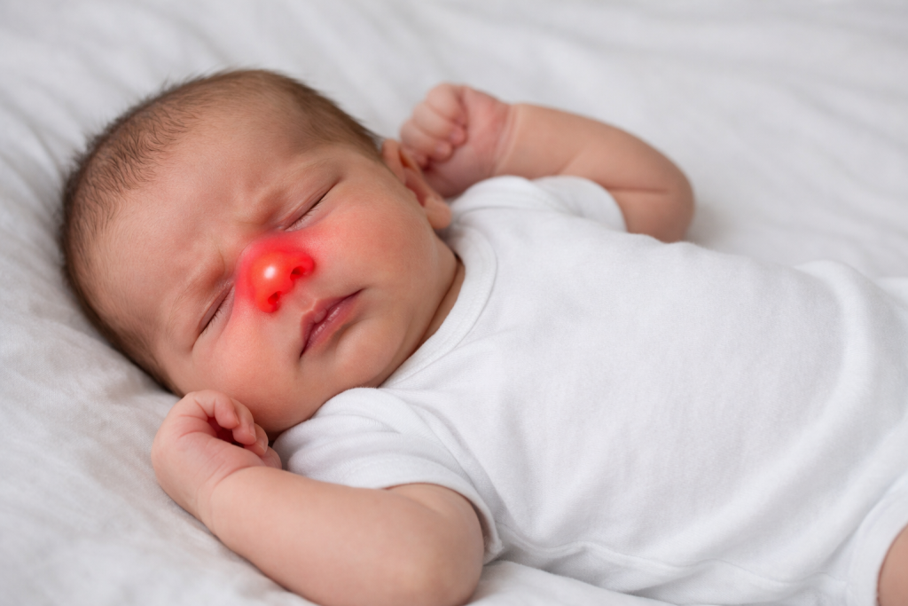 ребенок нос насморк.png