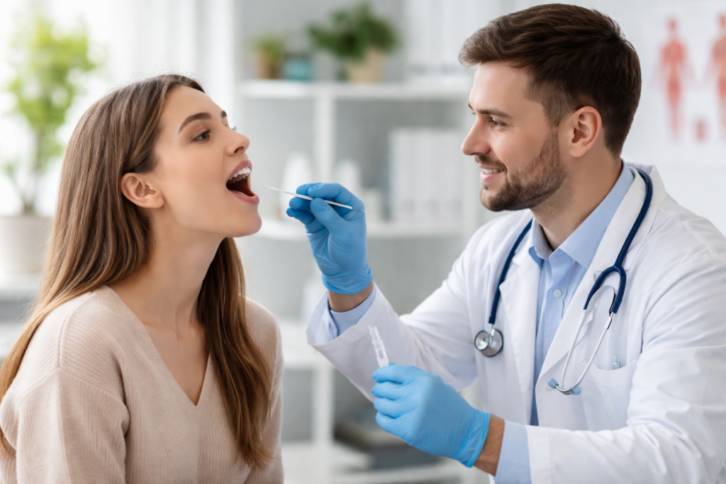 мазок из зева мазок из зева