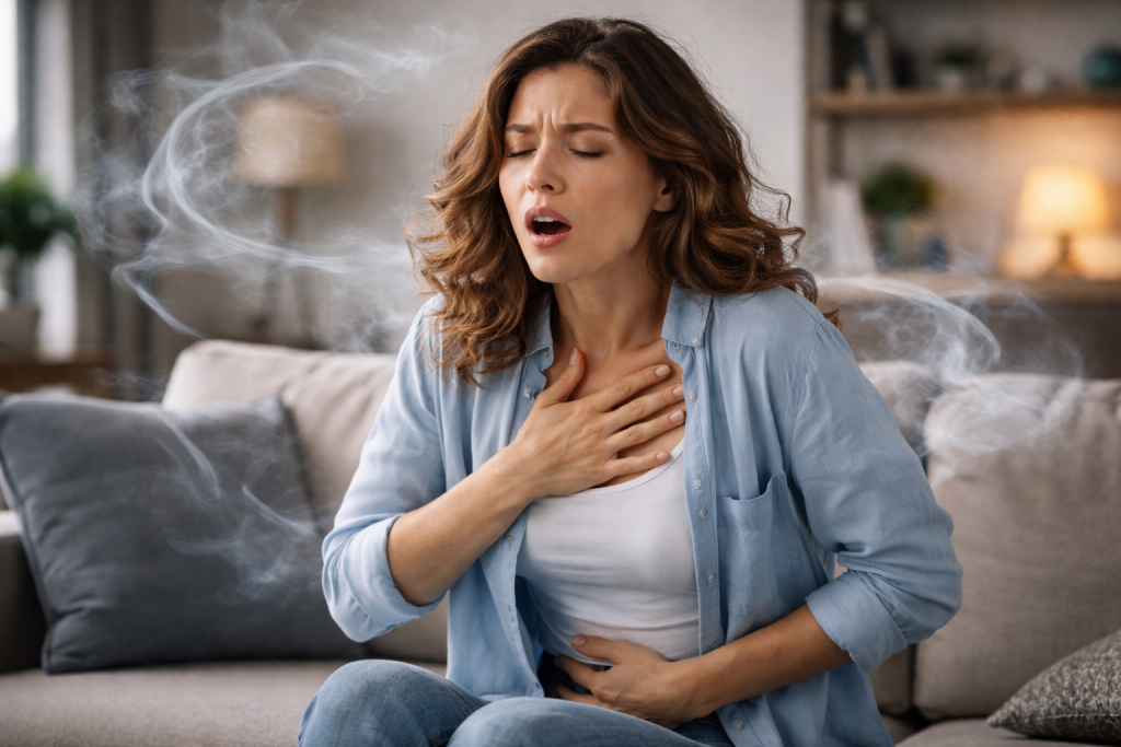 нарушение дыхания