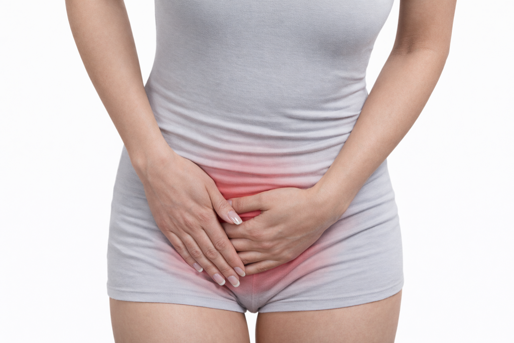 дискомфорт зуд пах боль